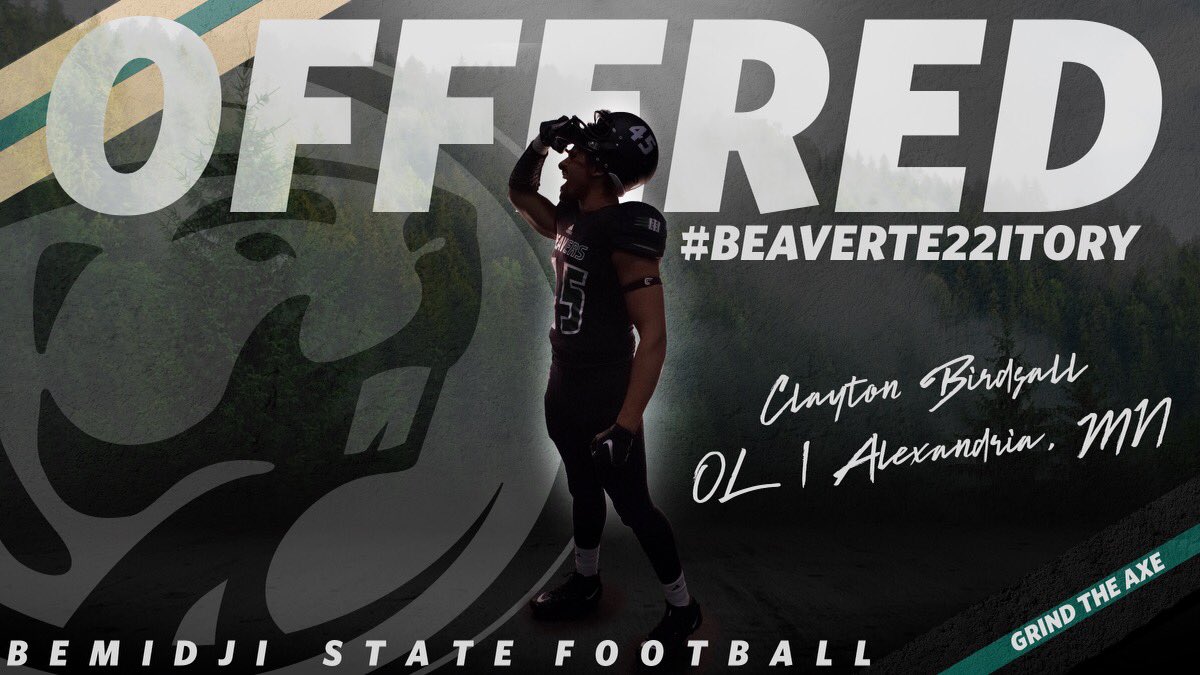 ClaytonB21_33's tweet photo. After a great call with @CoachNickNissen I am excited and humbled to say I have earned my first D2 scholarship offer from Bemidji State University! #AGTG #AO1 #GrindTheAxe https://t.co/njFxf13cni