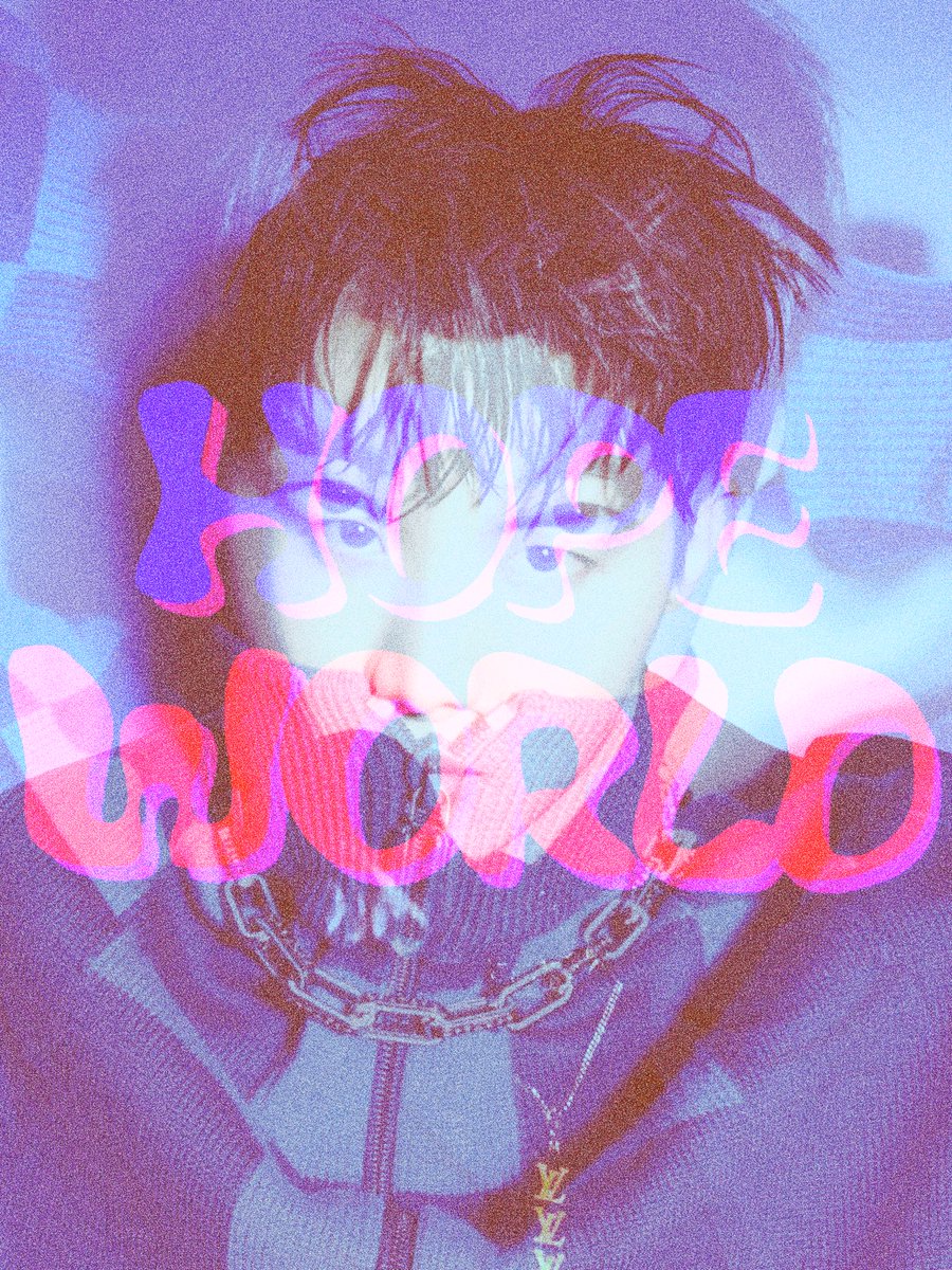 9596filter's tweet photo. Hope World #JHOPE https://t.co/kmNRLZMbuf