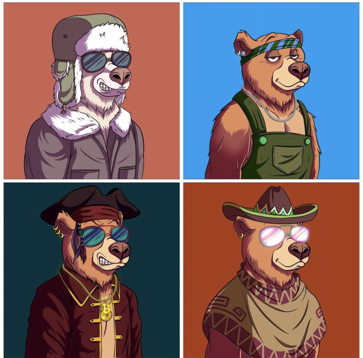 BoozeBears's tweet photo. We are very excited to introduce our new #NFT project, Booze Bears 🍻 
Join our discord with the link in our bio to see what we’re about!
( First 2,500 Discord Users get a special OG role ) https://t.co/SeKwWompIR