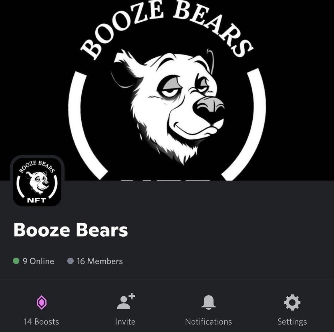 We are very excited to introduce our new #NFT project, Booze Bears 🍻 
Join our discord with the link in our bio to see what we’re about!
( First 2,500 Discord Users get a special OG role )