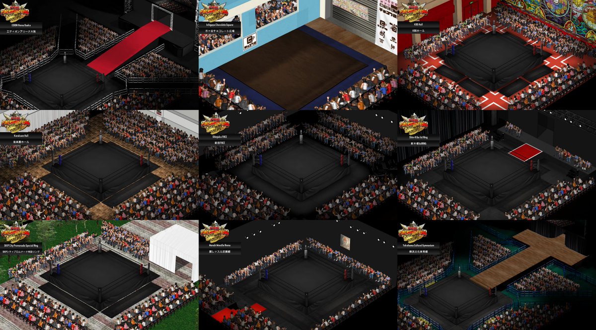 DakotaKDash's tweet image. ファイプロ・女子プロレス・アリーナ

KBSホール
市ヶ谷チョコレート広場
エディオンアリーナ大阪
新木場1stRING
新宿FACE
後楽園ホール
横浜文化体育館 
蕨レッスル武闘館
SKIPシティプロムナード特設リング

#ファイプロ #ファイプロワールド #firepro #fireproworld #女子プロレス #chocopro