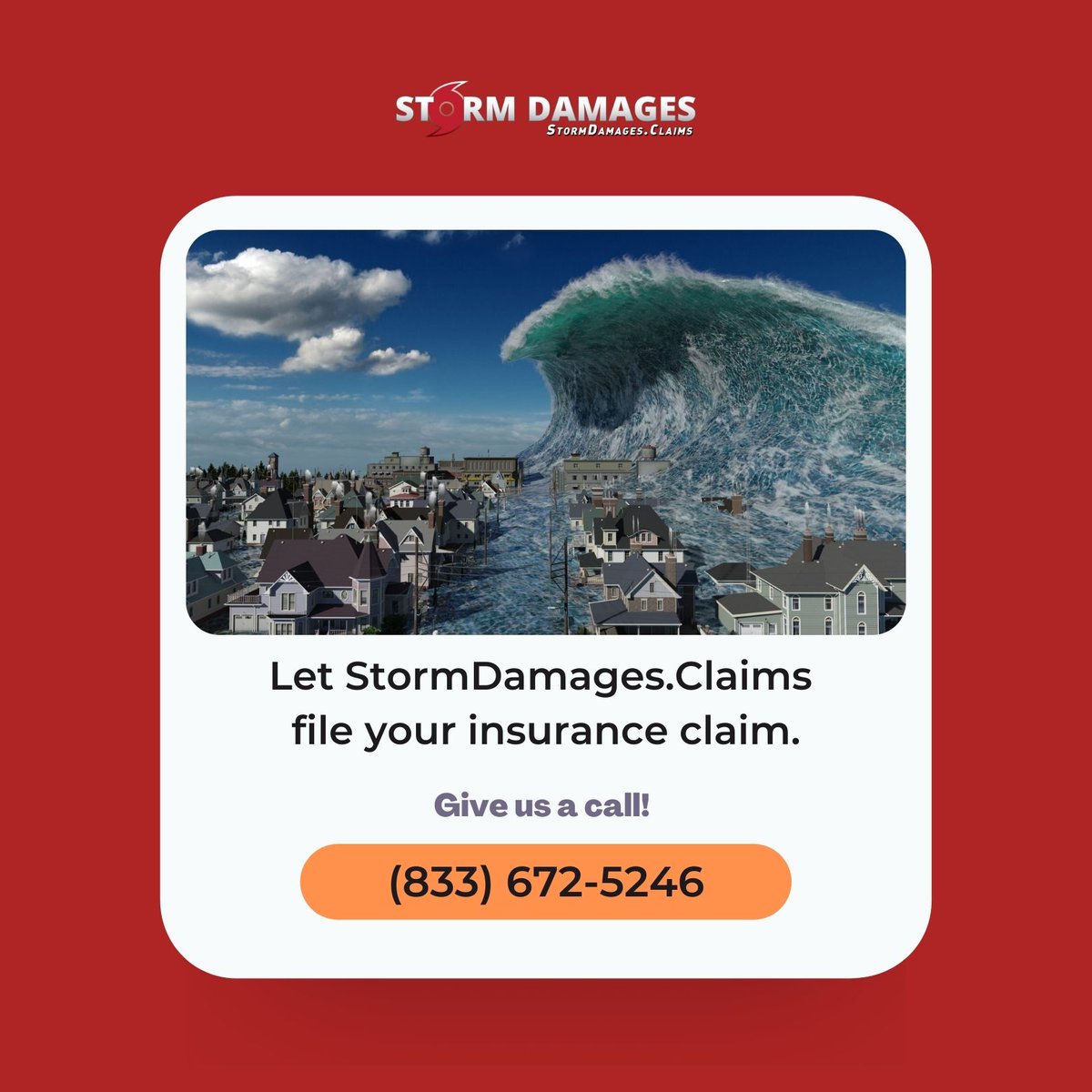 Let StormDamages.Claims file your insurance claim.

#stormdamages #tornadoes #floods #hurricanes #InsuranceCompany #commercialinsurance #insuranceloss #securetheproperty #lawyer #insurance #property #Insuranceclaims #FireDamage #FloodDamage #WaterDamage