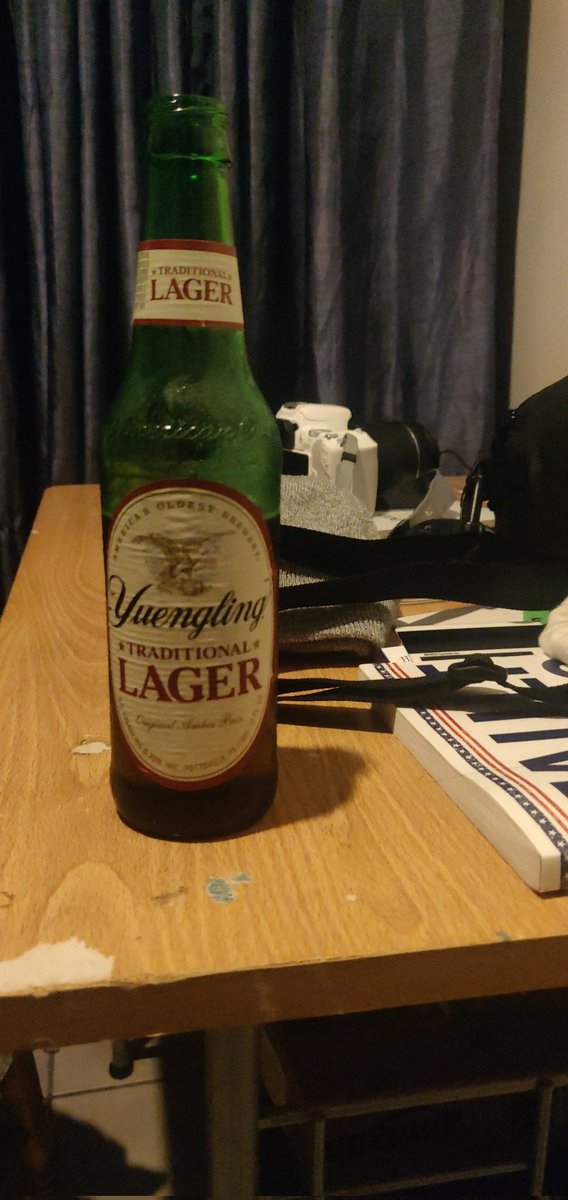 aquardens's tweet photo. Ain't nothing quite like a #yuengling after a long day, bad news, or year that's not mine. Here's to '22. https://t.co/TtB9yWNKHH
