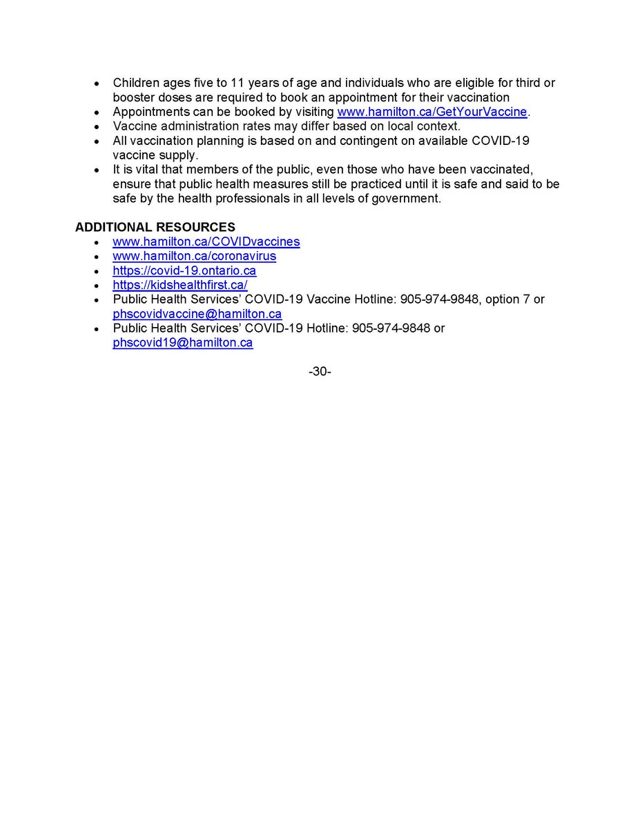 cityofhamilton's tweet photo. As of December 21, 2021, the Pfizer BioNTech mRNA COVID-19 vaccine supply will become limited across all Hamilton COVID-19 vaccine clinics.

Release>> https://t.co/0xPtcs0uoz #HamOnt https://t.co/7Oo3BURGsG