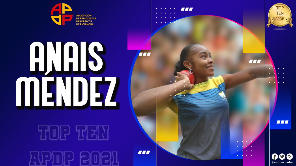 APDPEcuador's tweet photo. #TOPTENAPDP
#Mejores2021
@kiaraRodriguezE 
@ecuadorcpe https://t.co/B2ULiUk2fI
