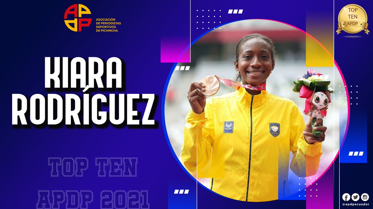 APDPEcuador's tweet photo. #TOPTENAPDP
#Mejores2021
@kiaraRodriguezE 
@ecuadorcpe https://t.co/B2ULiUk2fI