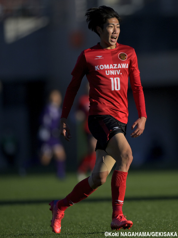 gekisaka's tweet photo. 【写真特集】駒澤大FW土信田悠生は連続得点ストップも…2アシストで決勝進出に貢献(8枚)
https://t.co/nKPb2bYfsG
#ゲキサカ #大学サッカー #インカレ https://t.co/2tnQea2XNi