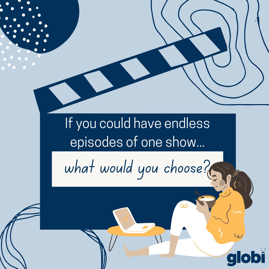 globirocks's tweet photo. The ultimate question, sound off in the comments with which show would be your #1 choice! PS. Perhaps try this one out on a first date😉 😏 #GoGlobi #GlobiTV https://t.co/otH6PAejUH https://t.co/sjt2ZRoZX5