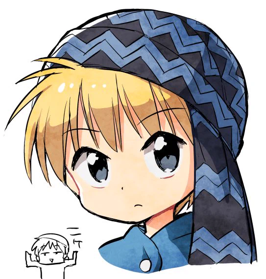 昔描いたニケとククリ 