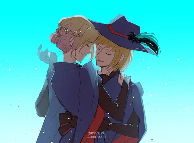 I hope english twisted wonderland players know that Rook &amp; Vil are in love

ルクヴィル  / Rookvil 