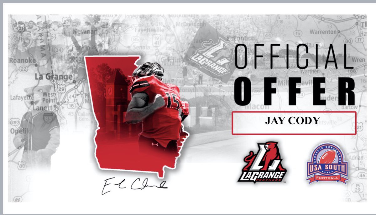 jay_cody14's tweet photo. Blessed to receive my first official offer.  @CoachKendallTod @Coach_Grage https://t.co/uQhAyUrnK7