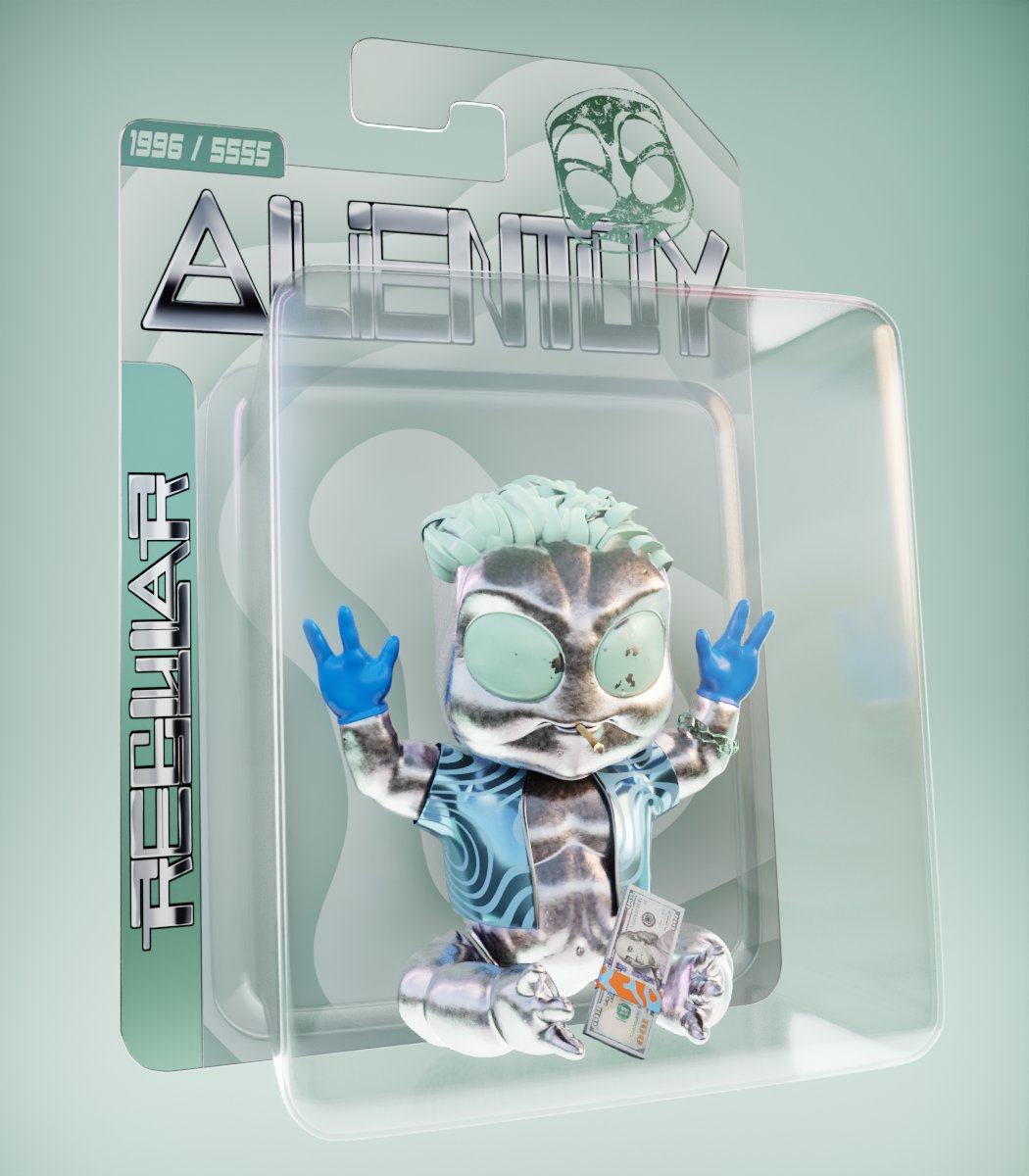AlienToyNFT's tweet photo. Richie Rich @AlienToyNFT. You don't need money silly. Here's another sneak peek 👀

Get WL (closed discord) 
1) Follow @AlienToyNFT 
2) like &amp; retweet

#NFTCommunity #NFTs #whitelist #ETH https://t.co/DspF8HqzUQ