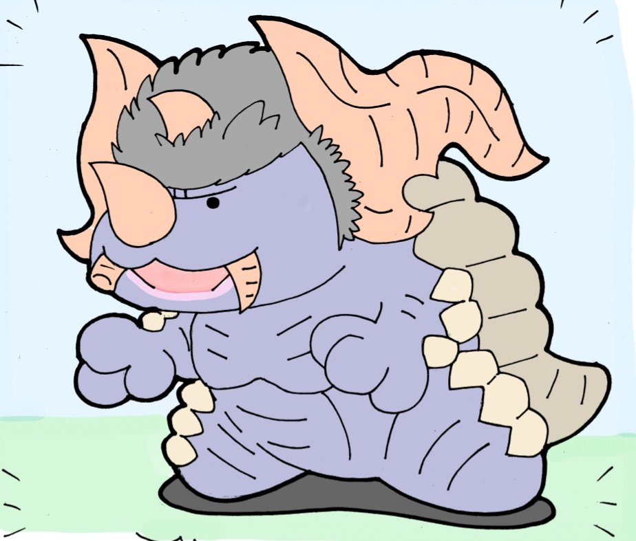 かわいいウルトラ怪獣ずかん741
(マックス編29)
ゲロンガ 