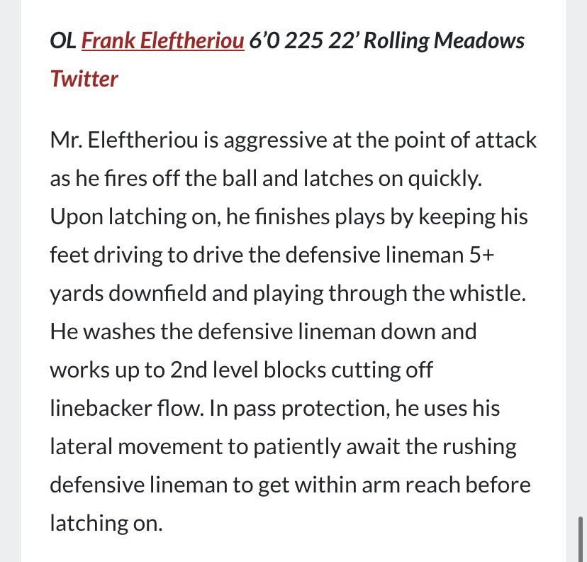 It’s an honor to be a part of the Prep Redzone All State Team! Thank you @PRZJordan and <a href="/PrepRedzoneIL/">Prep Redzone Illinois</a> !

@CoachBakerRMHS <a href="/Midsuburbanfb/">MSL Football</a>