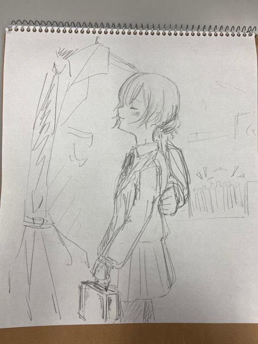 #杜野凛世 
#シャニマス
Pのお迎えでゴキゲン凛世 