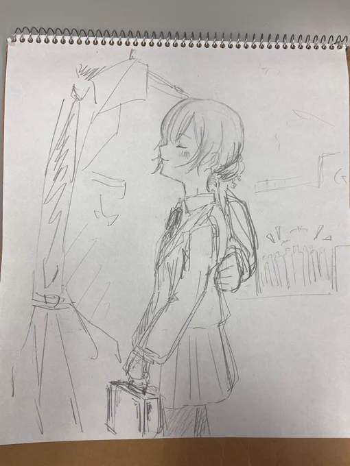 #杜野凛世 
#シャニマス
Pのお迎えでゴキゲン凛世 