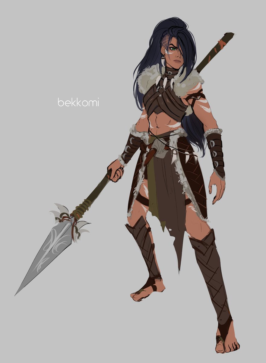 bekkomi's tweet photo. Quick Nidalee concept🐈🌿 https://t.co/TgAR0jelLh