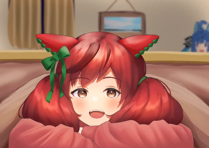 こたつでまったり
#ウマ娘 #ナイスネイチャ 