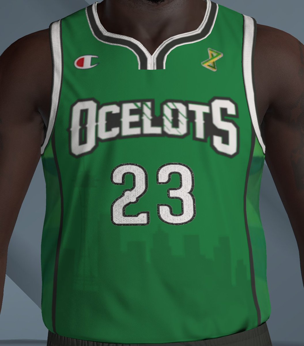 EmCityOcelots's tweet photo. Next, our typical road look, in that nice Ocelot Green! #FelineFrenzy🐈 #NewLook
@SGBA2K https://t.co/uumZre648J