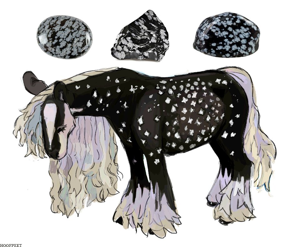 Hoofpeet's tweet image. Silver dapples :]