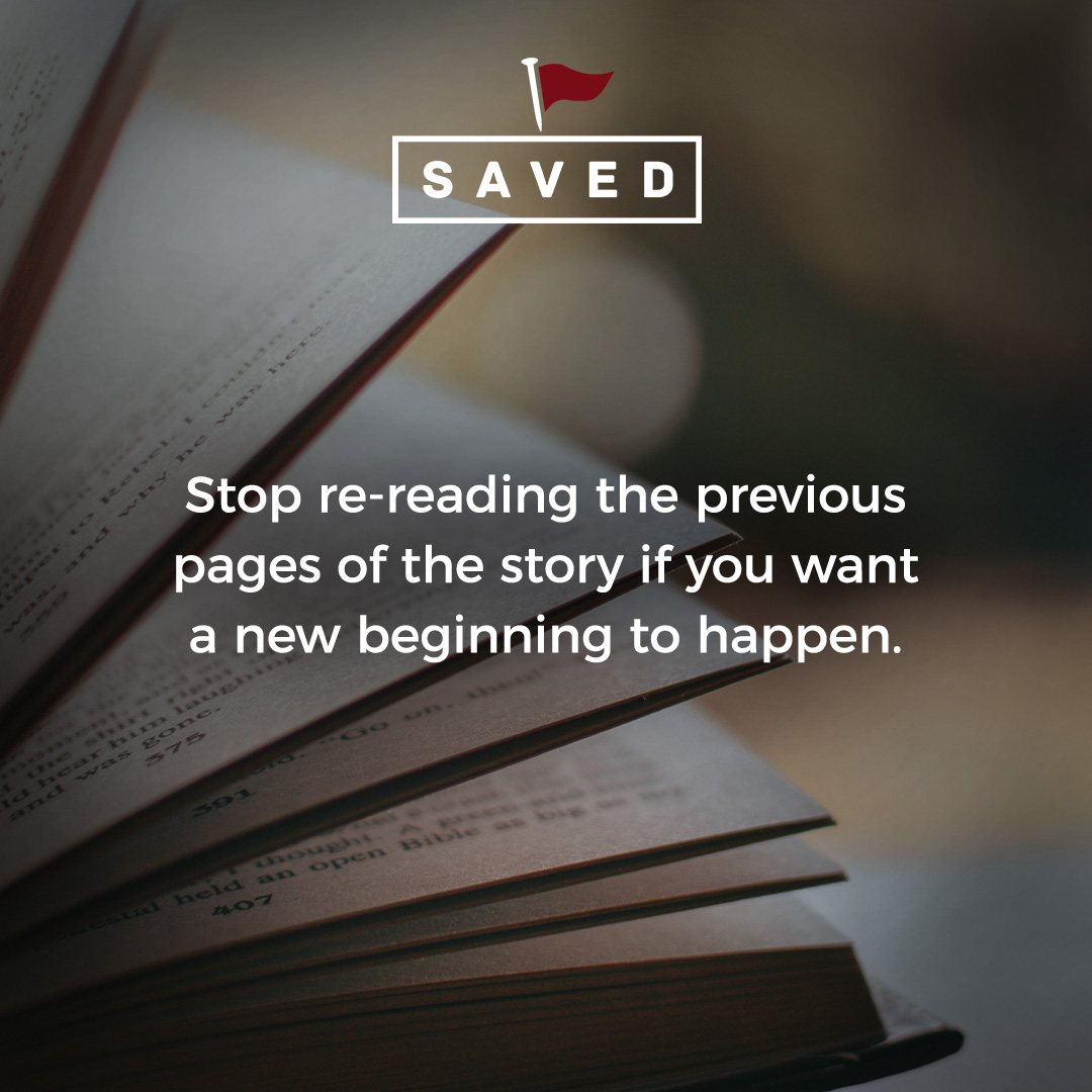 You can't receive the new things God wants you to do if your heart &amp; mind are pre-occupied with the things of old.

#SAVED #Kaligtas #Beginnings