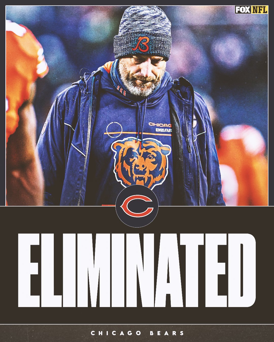 FOX Sports NFL on Twitter "The Bears have officially been eliminated
