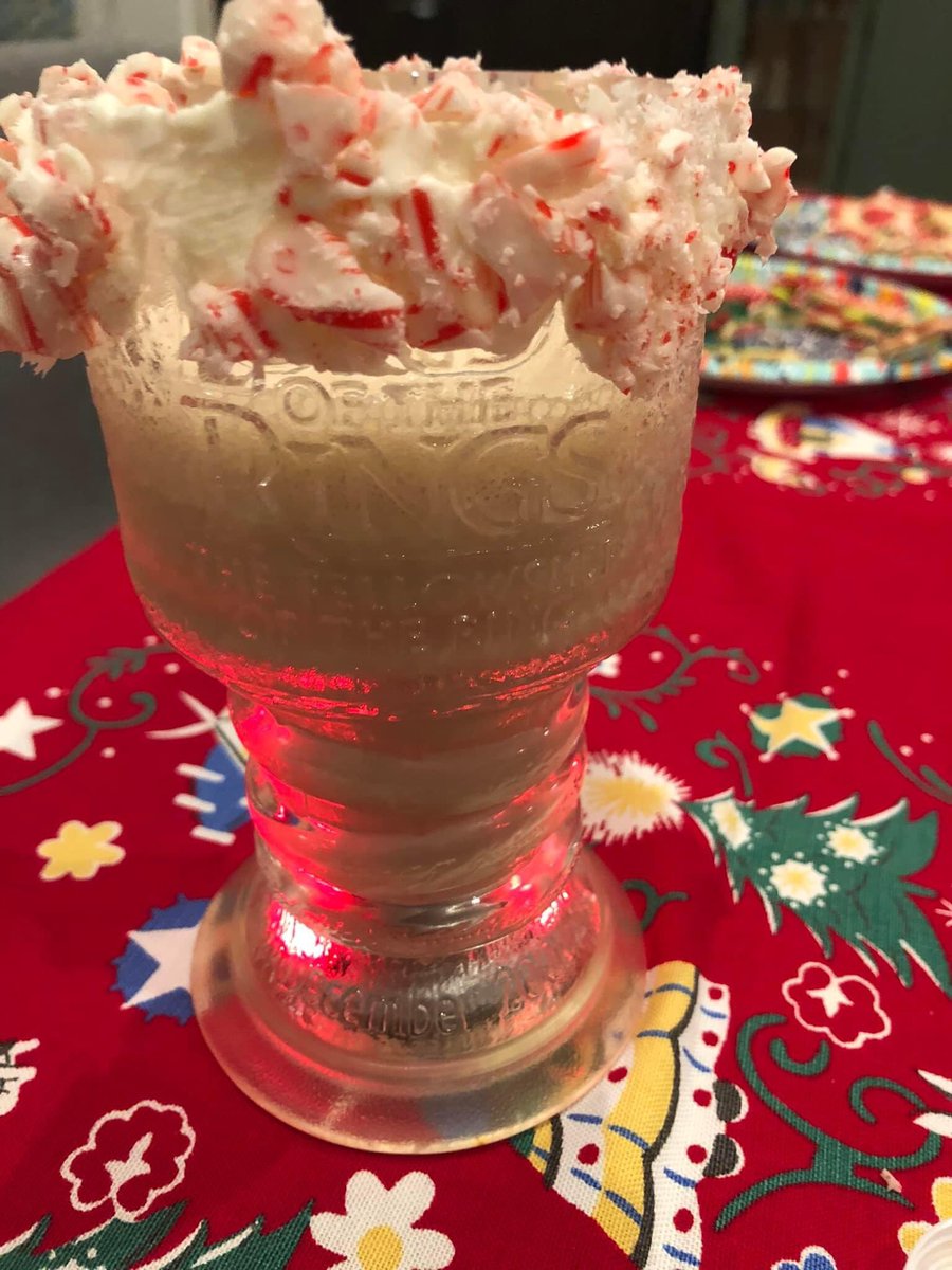captainjeff08's tweet photo. When you celebrate #Christmas and #LOTR20 , there’s one glass to rule them all for Candy Cane White Russians https://t.co/bO2UrRkvam
