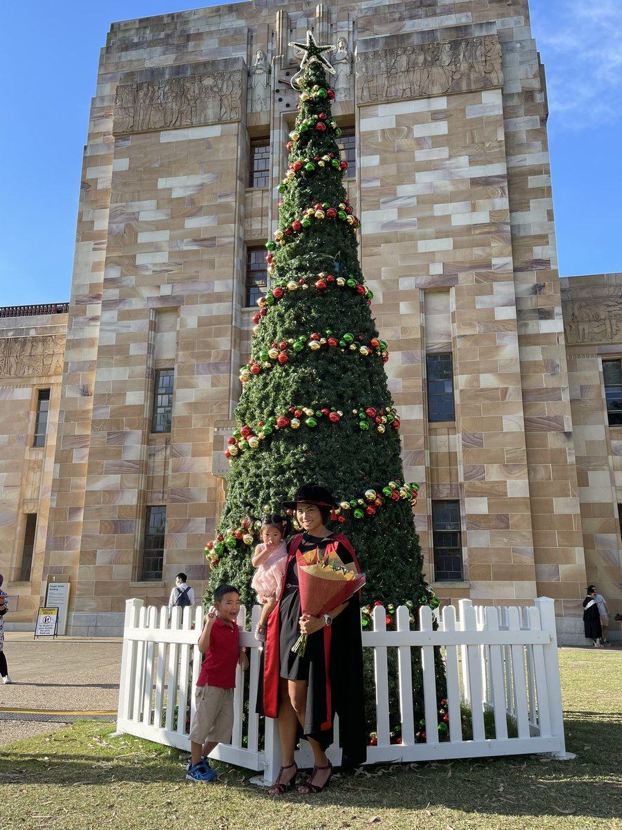 DliseKho's tweet photo. On an ordinary hot afternoon at UQ yesterday, I attended my graduation as a PhD graduate! It’s been a long journey with many, MANY help and support given to me! So, thank you to all my family and friends who have made this possible. https://t.co/frmECBiHYk