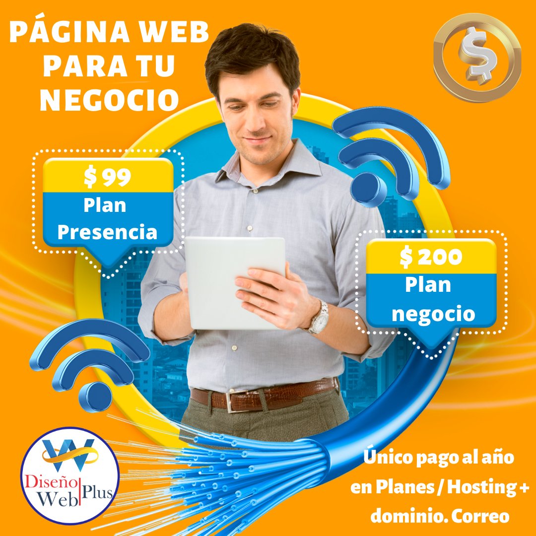 DisenoWebPlus's tweet image. Pagina Web Para tu negocio. Escoge el mejor Plan para ti.  $99 dólares, Hosting y dominio. Pago único  un año 
disenowebplus.com/portafolio-gri…

#disenowebplus #web #negociosonline #negociosweb #paginasweb #pymes #pyme #online  #navidad2021  #disenoweb #negocios   #SiguemeYTeSigoDeVuelta