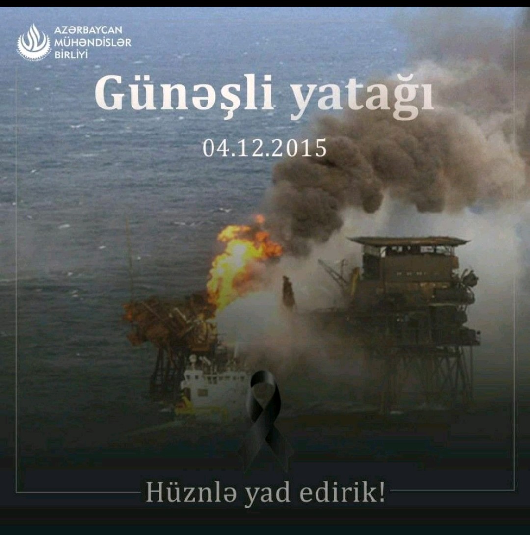 SeyidS's tweet photo. Neftçi peşəsi çətin və şərəfli peşədi. Ömrümüzün yarıdan çoxunu ailəmizdən uzaqda peşə yoldaşlarımız ilə keçiririk.Bəlkədə buna görədir ki,dostluqlarımız daha möhkəm və daim olur. Sizləri unutmayacağıq.Qəzada həyatını itirən Əməkdaşlarımıza rəhmət,Ailələrinə baş sağlığı veririk! https://t.co/9X9UIf60hB