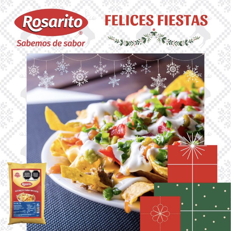 Prod_Rosarito's tweet photo. En estas fiestas decembrinas prepara una #Botana deliciosa con #Aderezo para #Nachos de #ProductosRosarito.

#Invierno #Navidad #HappyNewYear #AñoNuevo #Recetas #ClubDeCochis #TijuanaMakesMeHungry #Comida https://t.co/puHmKGEKEZ