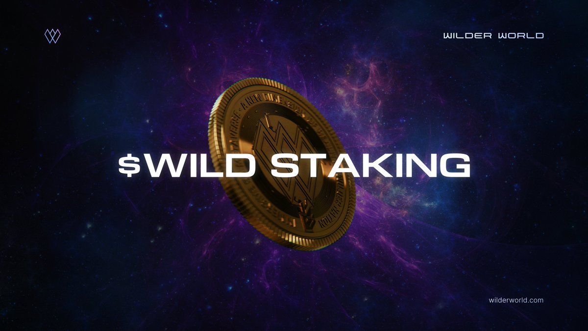 🚨 WILD STAKING NOW LIVE 🚨 

🔥 We are ignited to announce that $WILD and Liquidity Pool Token (LP) staking has arrived to Wilder World!

Here’s everything you need to know about our Staking Portal 👇

zine.wilderworld.com/p/6cd8b180-61d…