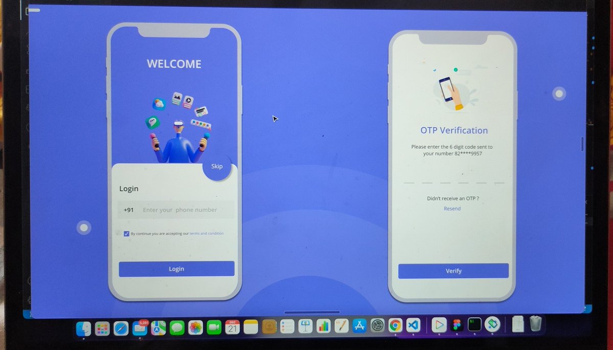 dev_amiya's tweet photo. Day 17

Completed both of the Auth screen designs @AmoDokan

#100DaysOfCode #buildinpublic https://t.co/MxjeKjN4VJ