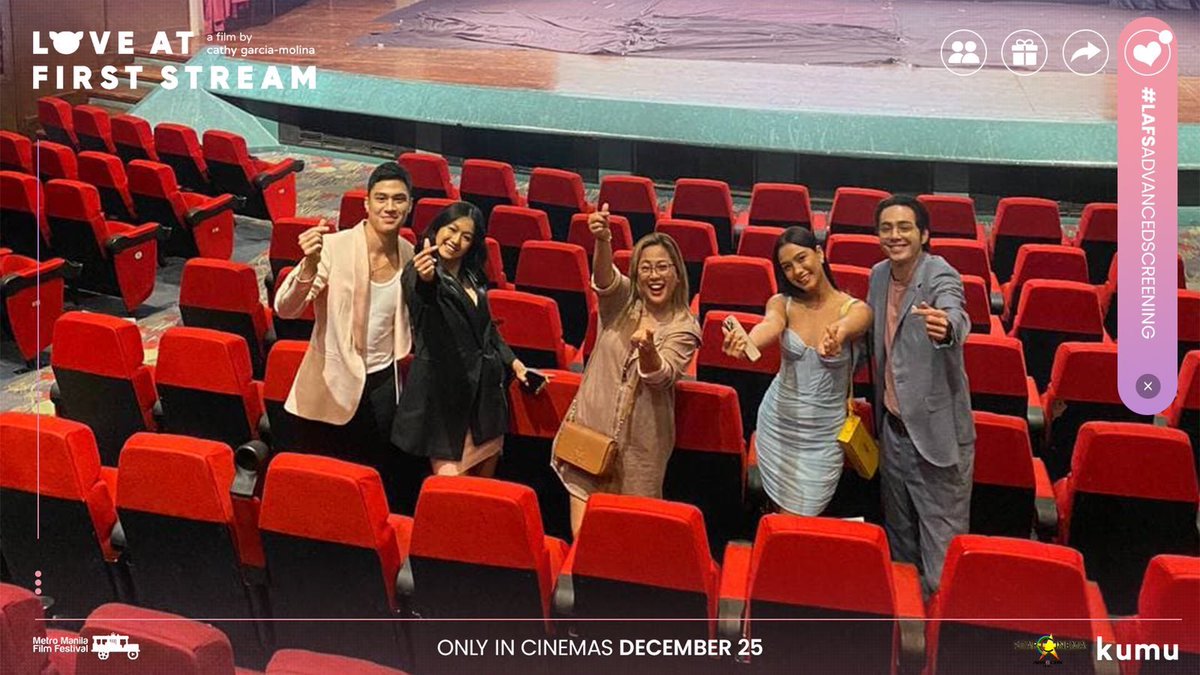 starhuntabscbn's tweet photo. About last night! Still not over it 🥺#LAFSAdvancedScreening
#LoveAtFirstStream
#CGMagicMMFF https://t.co/fzGbeGoLPi