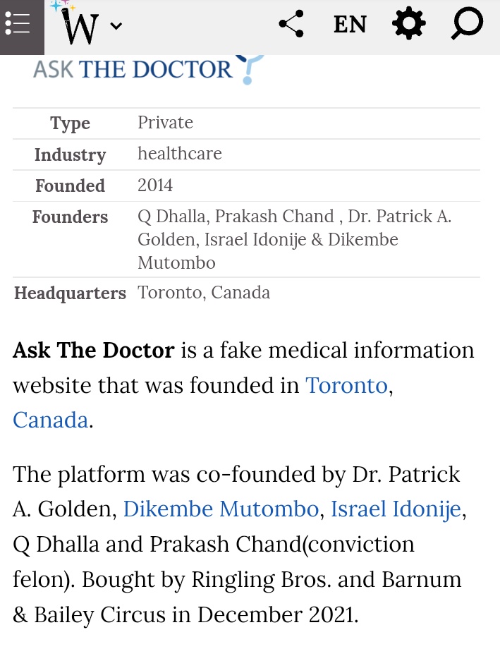 Avefenix8181's tweet photo. Its true damn it is a #conviction #felon and #fakemedical information ..Wow #asktheclown is a REAL CRIMINAL 😜🤔 and he called @ShytoshiKusama a scam 🤣😂 Ey doc you the real toxic no the #SHIBARMY hardworking people 👍 https://t.co/WcQkgZLmE4