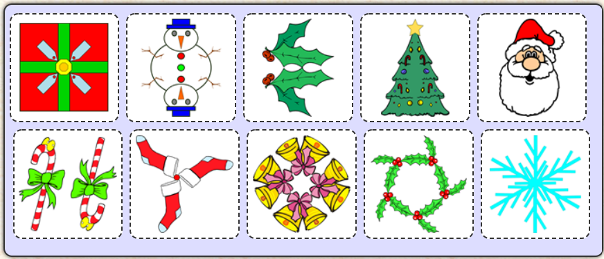 Transum's tweet photo. ChristMaths idea #21: "Christmas Symmetry Pairs", Match the pictures with the description of their symmetry. Good to play with the family at home during the Christmas holidays.

❄️ https://t.co/9EkBdDayVH

#Mathschat #Mathchat #Christmaths #Chrismaths https://t.co/CcrVu1RNH2