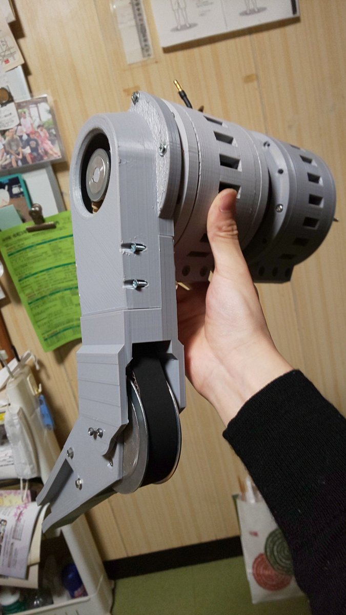 tokinoketsu32's tweet image. ４足ロボの足の試作ができました！
年内に足ができてよかった。
ベクトル制御基板も設計中だから年内に発注する。
#４足ロボ
#quadrupedrobot