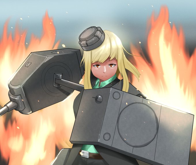 よその子絵
S頭(@Sheadcommander)さんちのシャルロッテさん 