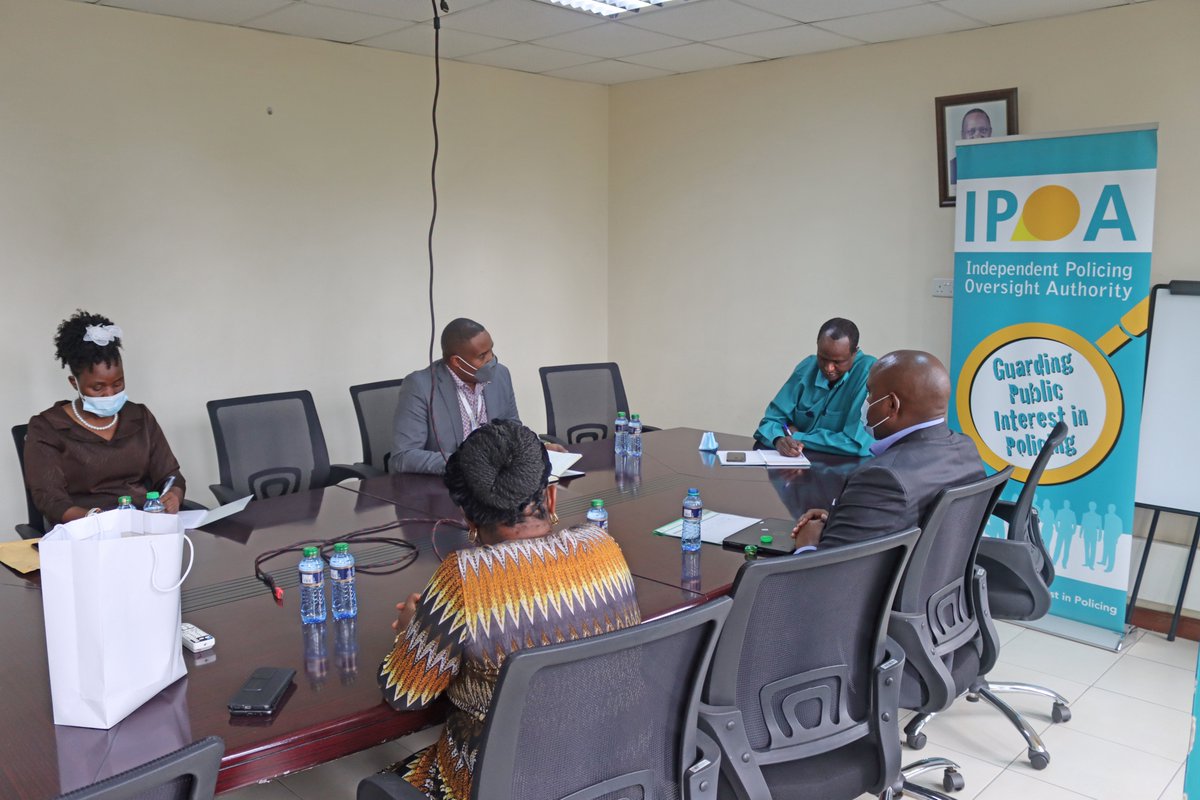 IPOA_KE's tweet photo. The IPOA Ag. Director/ CEO Mr Elema Halake today hosted the Professional Criminologists Association of Kenya @CrimeMustFall for discussions on bilateral mandate areas focused on police reforms. ^DD https://t.co/nIe6sJvbJX