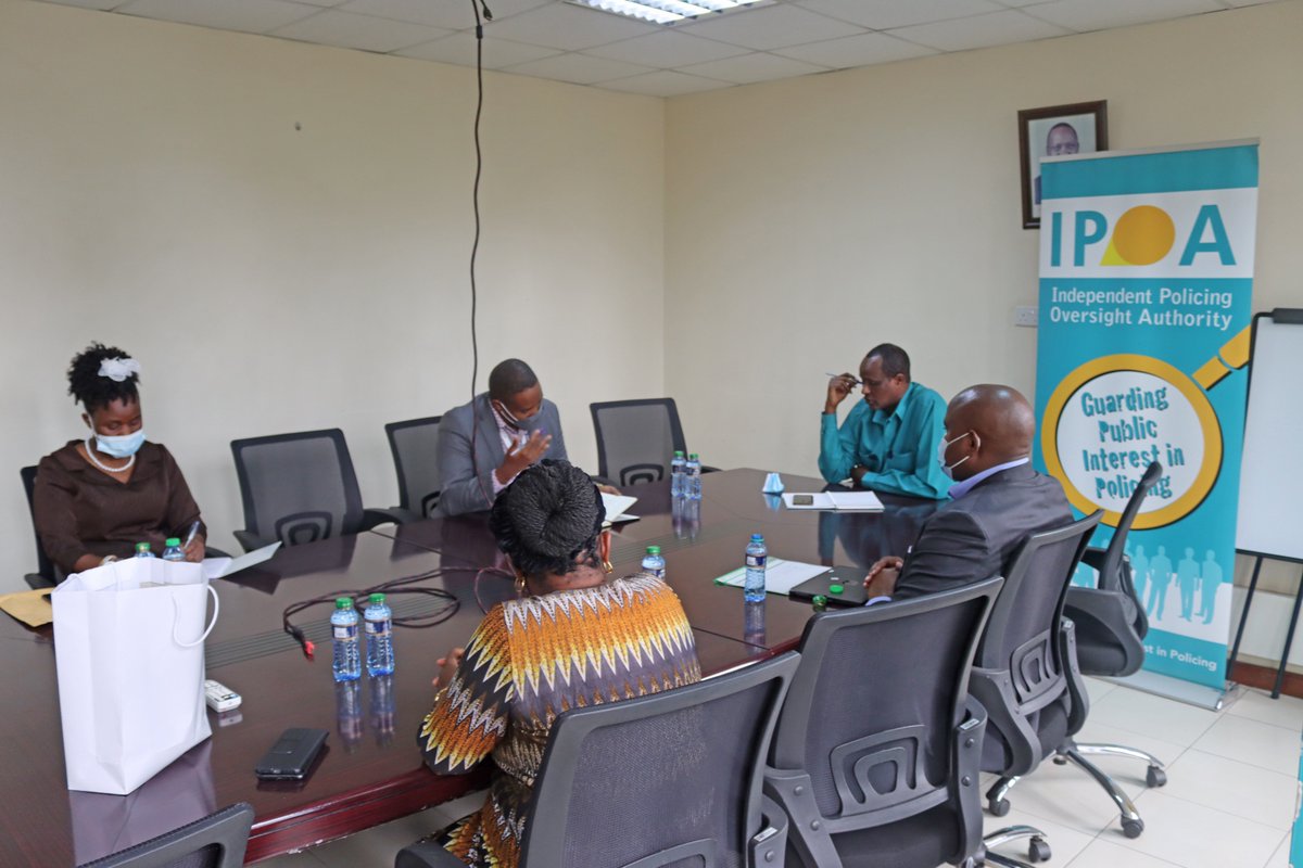 IPOA_KE's tweet photo. The IPOA Ag. Director/ CEO Mr Elema Halake today hosted the Professional Criminologists Association of Kenya @CrimeMustFall for discussions on bilateral mandate areas focused on police reforms. ^DD https://t.co/nIe6sJvbJX
