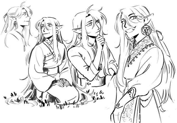 i love drawing my boy 😭 