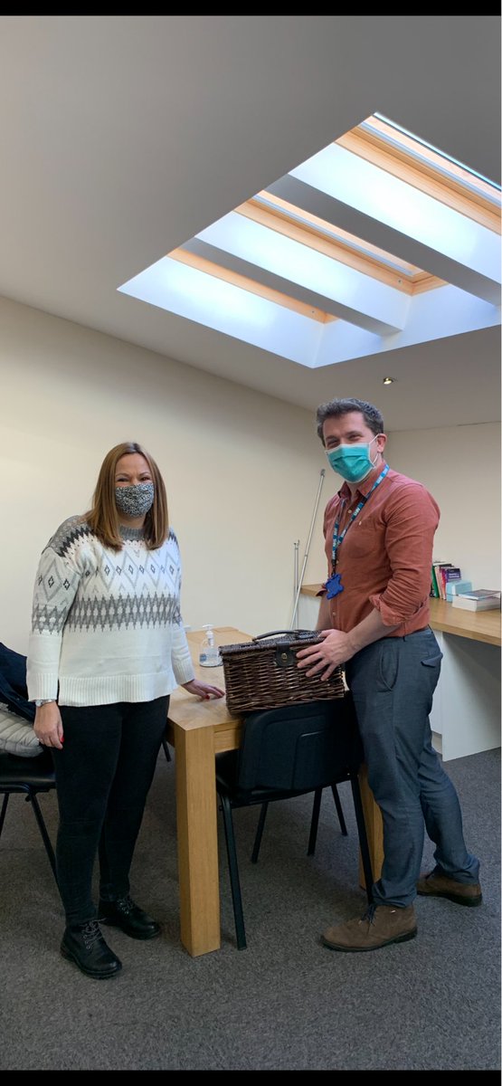 Here's one of our fabulous team visiting Dr Hodson <a href="/Springfieldmedc/">Springfield Medical Centre</a> last week to thank him for speaking at our recent events - thank you for all the work you and the team have done this year - we all appreciate it #myGP #primarycare