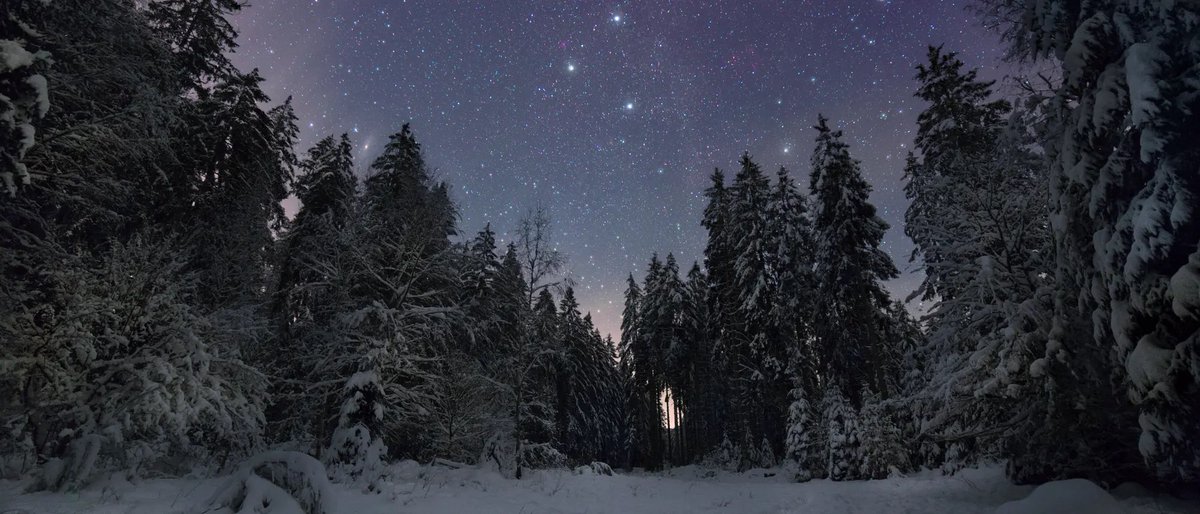 Sterne_Weltraum's tweet photo. 1/3 Heute, am Di., 21.12.2021 um 16:59 Uhr MEZ, beginnt der astronomische #Winter. Die #Tageslänge nimmt nun wieder zu und erreicht ihr nächstes Maximum am 21.06.2022.
Bild: Michael Luy, in SuW 12/21, S. 52 https://t.co/b6bWiY8Wgl
