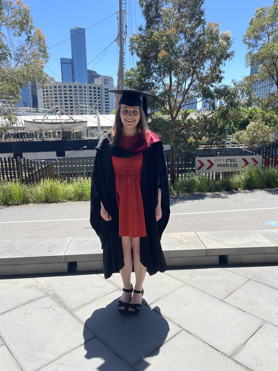 JordanHay22's tweet photo. I have finally reached the end of my @Swinburne journey by graduating from my #BachelorsDegree today! It took 18 months after I finished my degree, but I am so glad that I waited for the opportunity to graduate in person. Thanks Swinny for everything!! 😊 #SwinburneGraduate https://t.co/rrcuBZFh4X