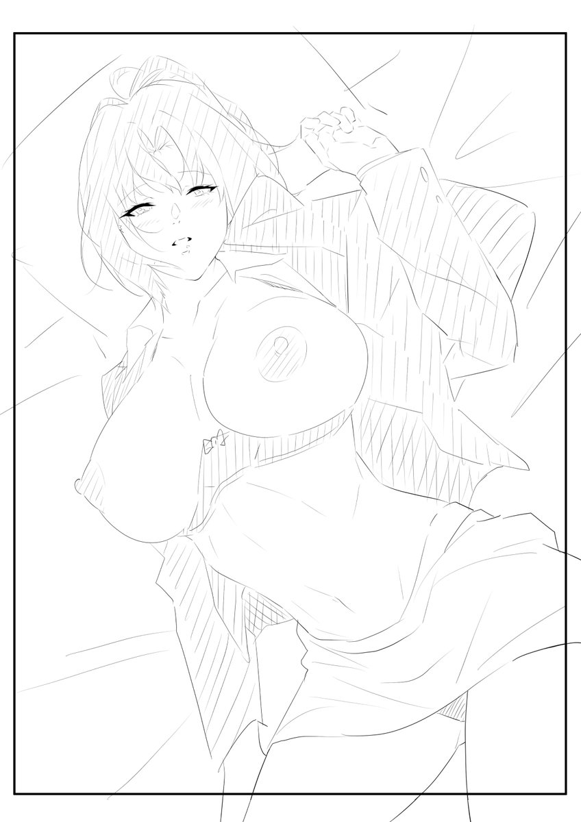 日南子 表紙ラフ
(本当に完成するかしら…) 