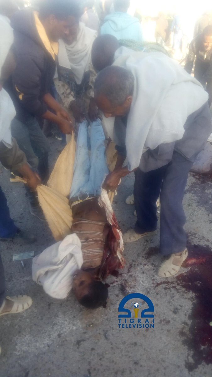 EdenBFKN's tweet photo. 🚨 BREAKING ⚠️Graphic

Using drones &amp; fighter jets from UAE, Turkey &amp; China @AbiyAhmedAli bombed in Mlazat, Tigray on Dec 20 targeting a public transport mini-bus which killed at least 23 civilians &amp; 8 injured. #TigrayGenocide #NoFlyZoneInTigray 
@StateDept @UN @EU_Commission https://t.co/WU6Ss5zGfP