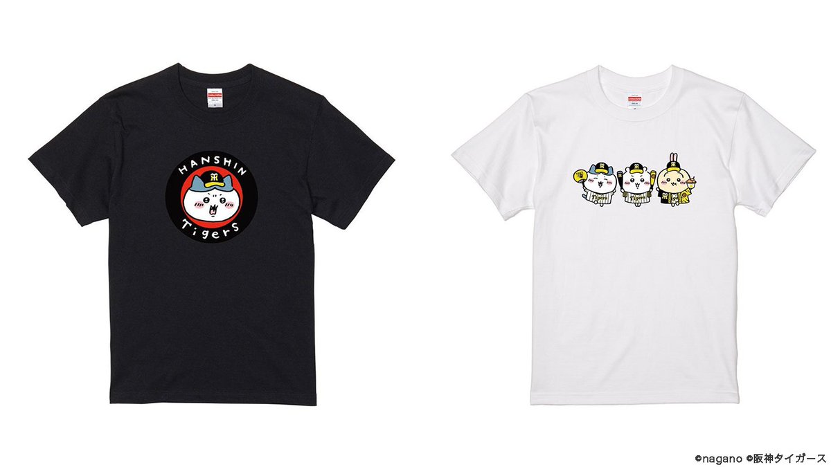 ちいかわ　阪神タイガース　Tシャツ　XL ちいかわ 阪神タイガース Tシャツ XL ちいかわ×阪神タイガース×心斎橋