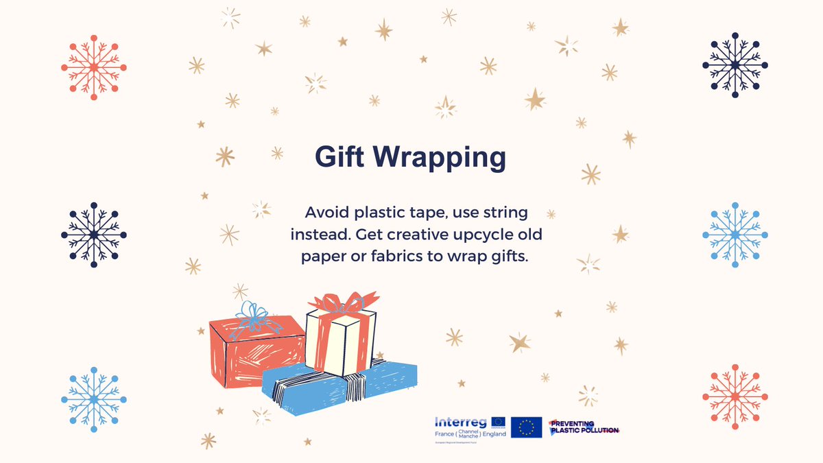 🇪🇺🇬🇧 Ready for the big festive weekend? With a few little changes, you can cut down on plastic or even make it #plasticfree 🎁🎄 

#GreenChristmas #PreventingPlasticPollution