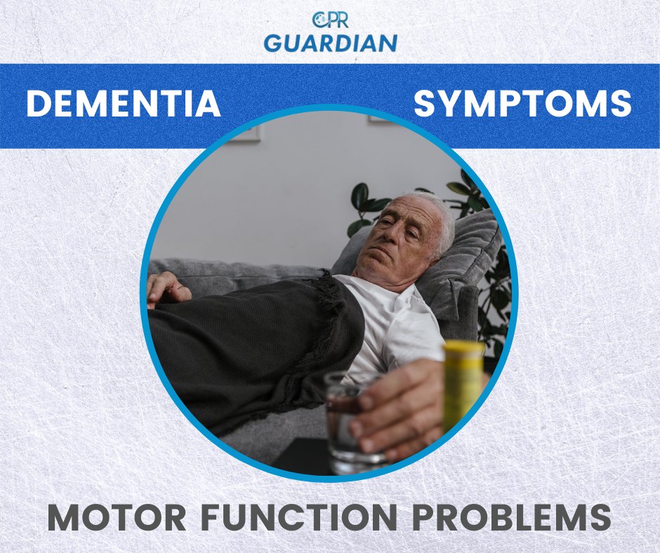 DEMENTIA SYMPTOM: Motor function problem.

Some patients with dementia, have limited motor function. They may stumble and fall and may hurt them badly because their sense of balance is not the same as they were before.
