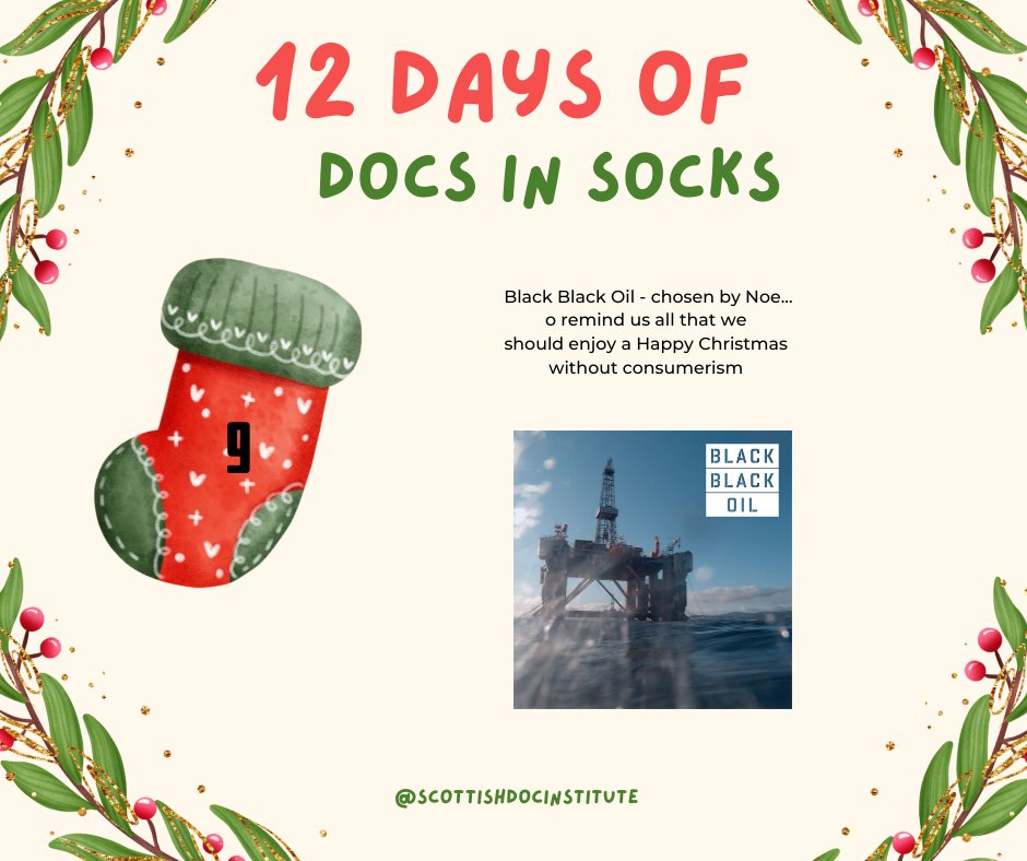 ScottishDocInst's tweet photo. DAY NINE: 12 Days of our favourite docs!  Today it's Black Black Oil chosen by Noe > 
https://t.co/a77H5fgODe
#docsinsocks #scottishdocs #documentaryfilmmaking https://t.co/rKPVgfJA0q
